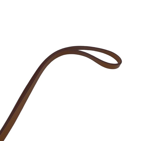 エルメス バッグチャーム ショッパー サックオランジュ フー/ゴールド ラムスキン Y刻印