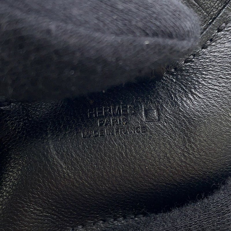 エルメス バッグチャーム ロデオ PM タッチ ブラック ラムスキン/アリゲーターマット Y刻印 黒 ソーブラック