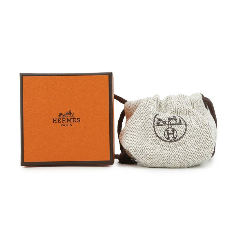 エルメス リング オランプPM ブラック/シルバー金具 エプソン サイズS HERMES 指輪 黒