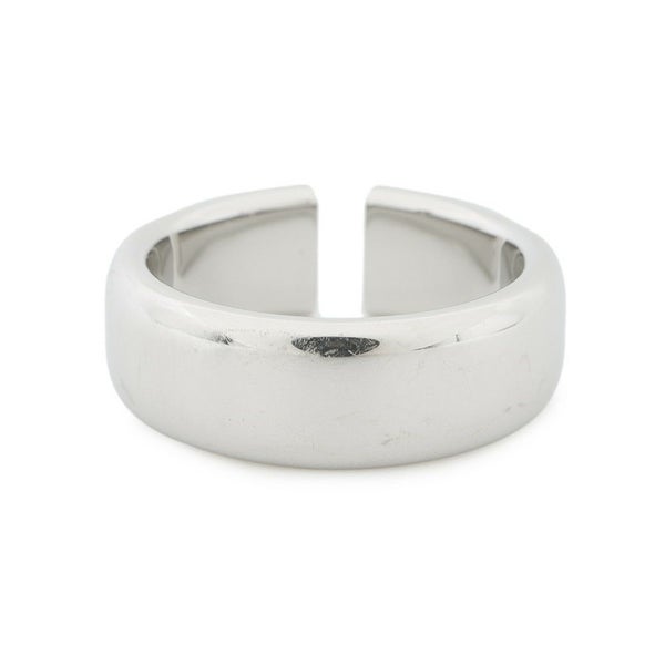 エルメス リング エトリエ ブラック/シルバー金具 サイズT62 HERMES 指輪 メンズ 黒