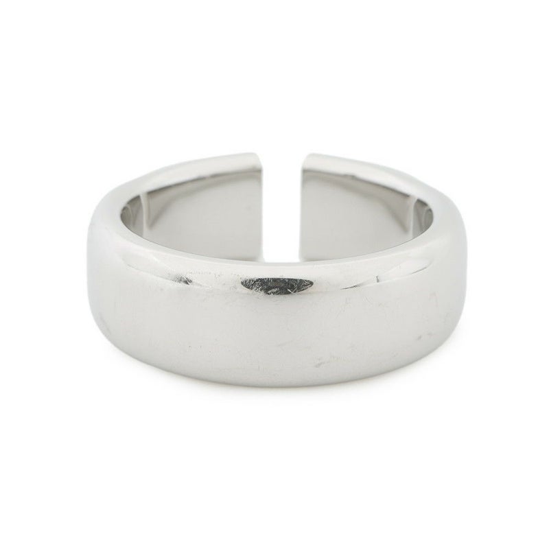 エルメス リング エトリエ ブラック/シルバー金具 サイズT62 HERMES 指輪 メンズ 黒