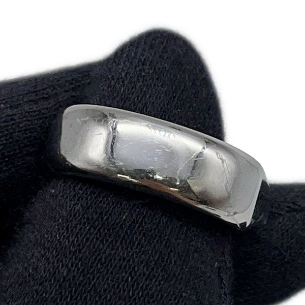 エルメス リング エトリエ ブラック/シルバー金具 サイズT62 HERMES 指輪 メンズ 黒