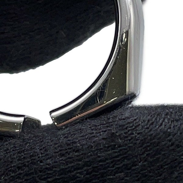 エルメス リング エトリエ ブラック/シルバー金具 サイズT62 HERMES 指輪 メンズ 黒