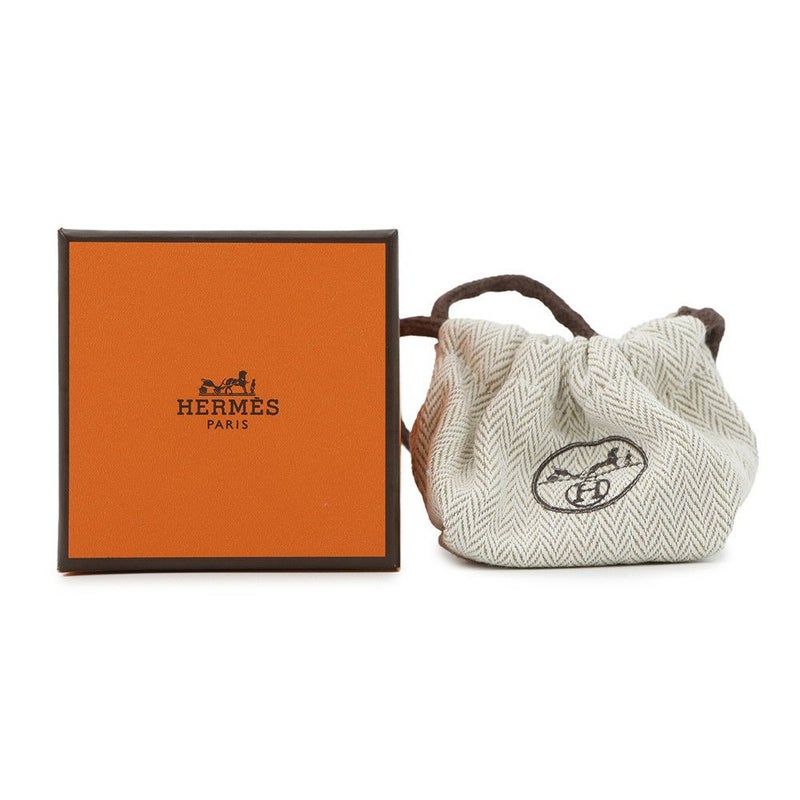 エルメス リング エトリエ ブラック/シルバー金具 サイズT62 HERMES 指輪 メンズ 黒