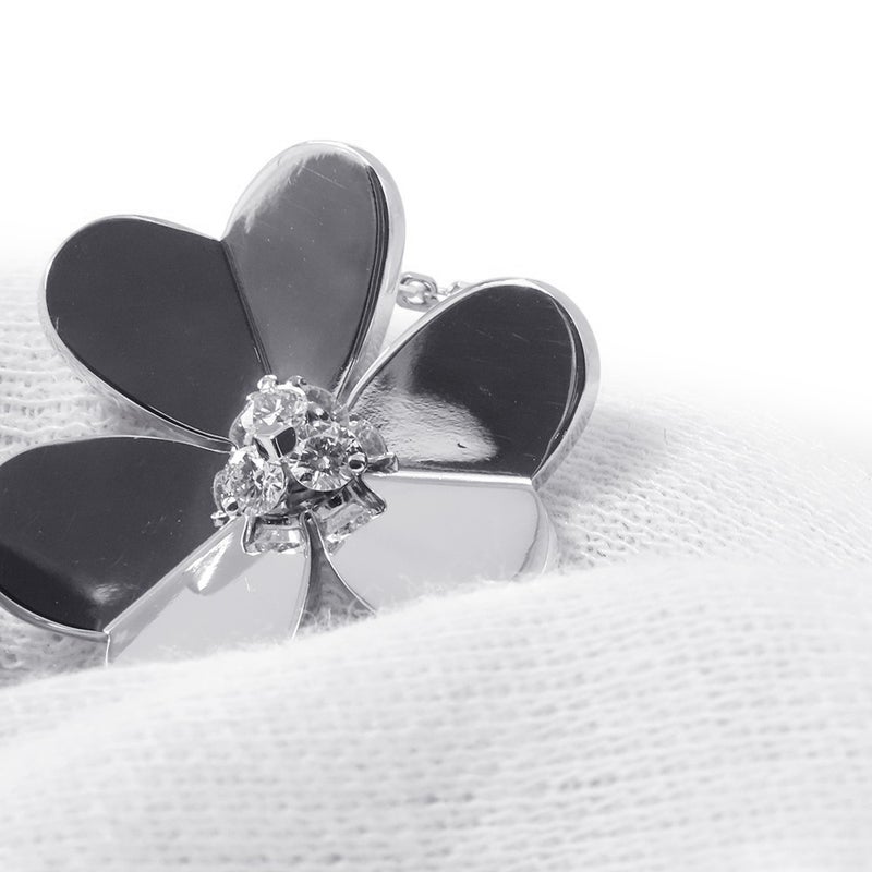 ヴァンクリーフ&アーペル ネックレス フリヴォル ペンダント ラージモデル ダイヤモンド 3P 計0.16ct K18WGホワイトゴールド VCARD25300