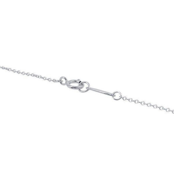 ティファニー ネックレス メトロ ハート ネックレス ダイヤモンド K18WGホワイトゴールド Tiffany&Co. ペンダント