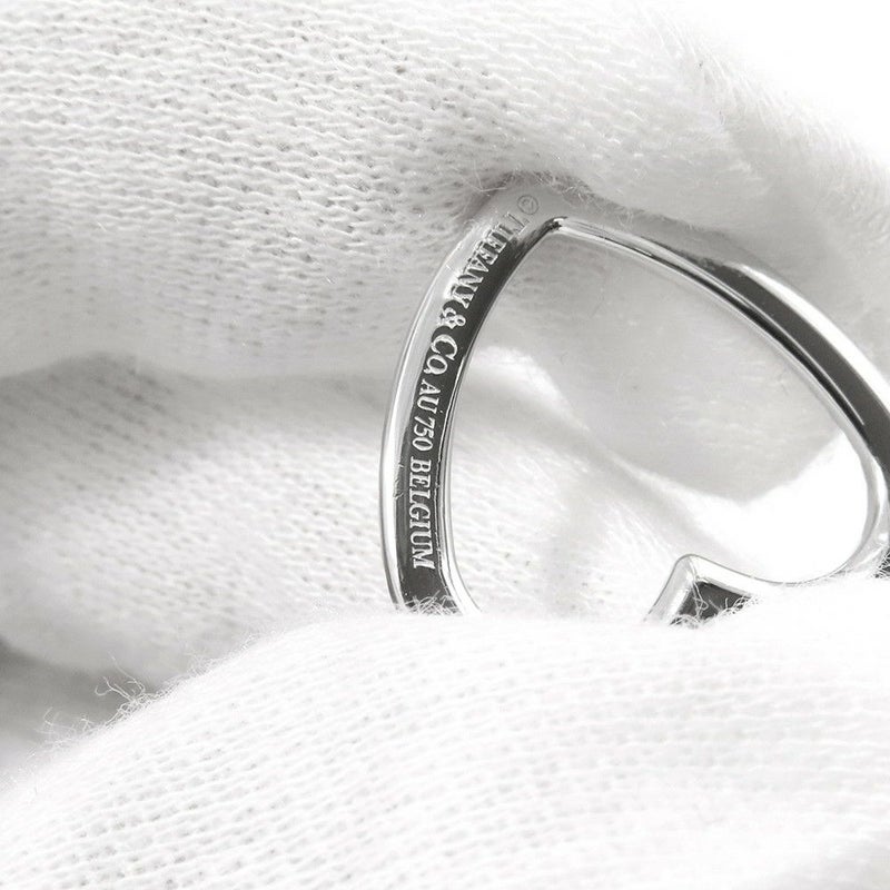 ティファニー ネックレス メトロ ハート ネックレス ダイヤモンド K18WGホワイトゴールド Tiffany&Co. ペンダント