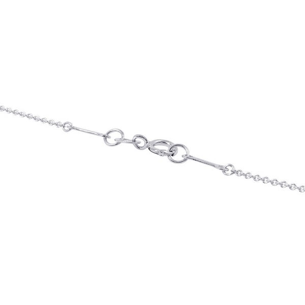 ティファニー ネックレス ダイヤモンド ロングネックレス ダイヤ 9P 計0.78ct K18WGホワイトゴールド Tiffany&Co.