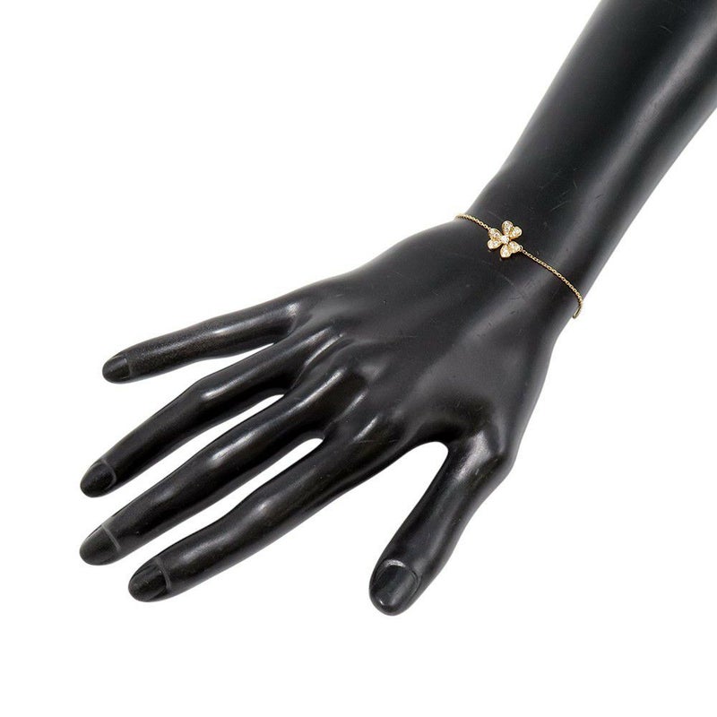 ヴァンクリーフ&アーペル ブレスレット フリヴォル ミニモデル ダイヤモンド 25P 計0.21ct K18YGイエローゴールド VCARP24100