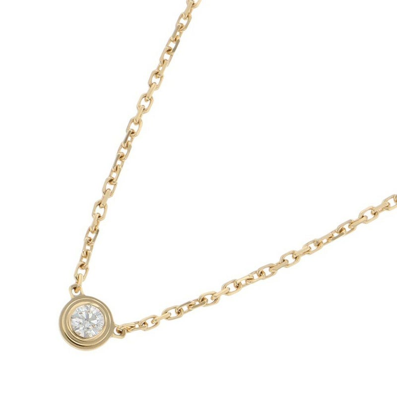 カルティエ ネックレス ダムールXS ダイヤモンド 1P 計0.04ct K18YGイエローゴールド B7224517 Cartier ペンダント