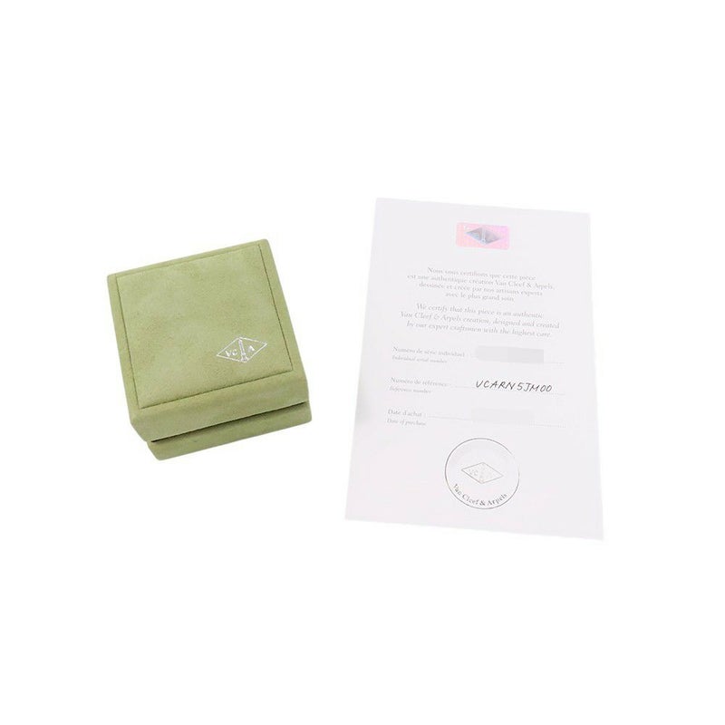 ヴァンクリーフ&アーペル ピアス スウィート パピヨン ピアス マザーオブパール K18YGイエローゴールド VCARN5JM00