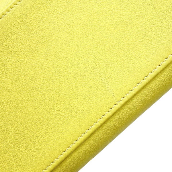 エルメス ハンドバッグ ケリー25 内縫い ライム/シルバー金具 スイフト D刻印 2wayショルダー