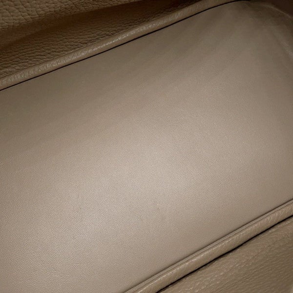 エルメス ハンドバッグ リンディ34 トゥルティエールグレー/シルバー金具 トリヨンクレマンス □O刻印 2wayショルダー