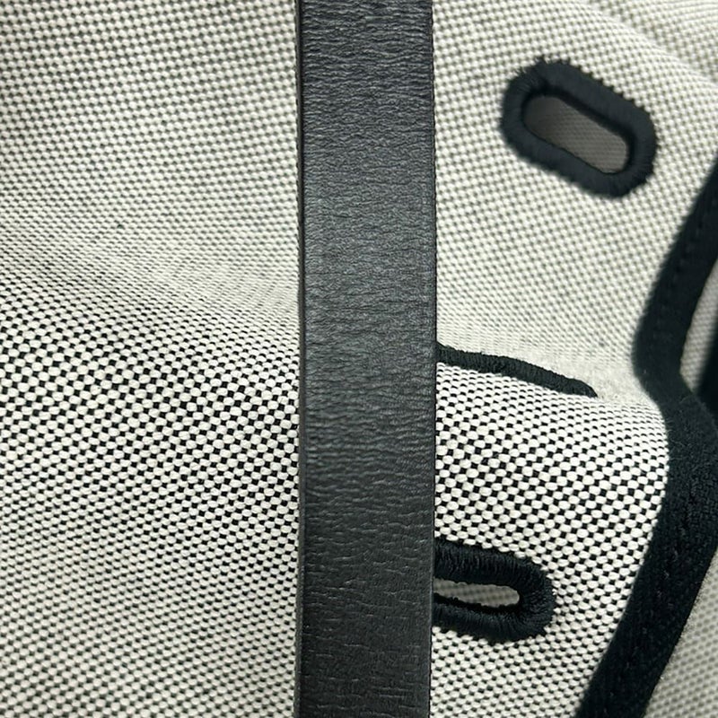 エールバッグ ジップ 50 ルトゥルネ キャビン エクリュ/ブルーゼリージュ/ブラック/シルバー金具 トワルミリタリー/ヴァッシュハンター