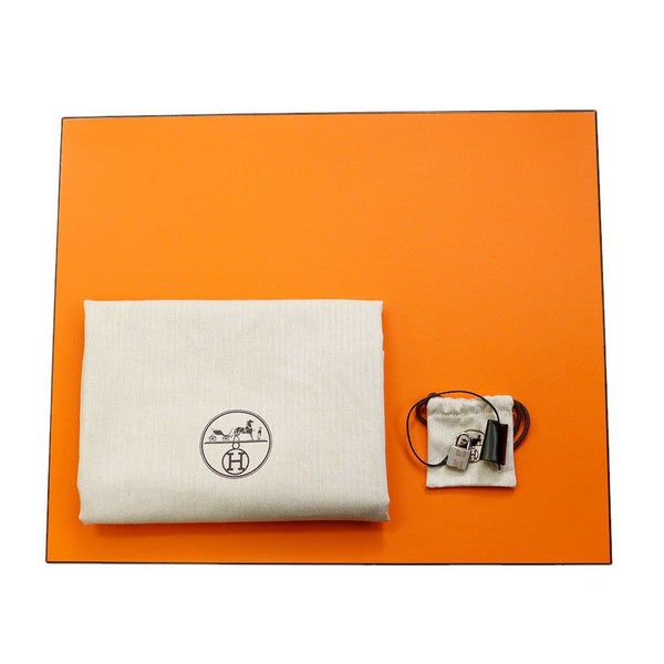 エールバッグ ジップ 50 ルトゥルネ キャビン エクリュ/ブルーゼリージュ/ブラック/シルバー金具 トワルミリタリー/ヴァッシュハンター