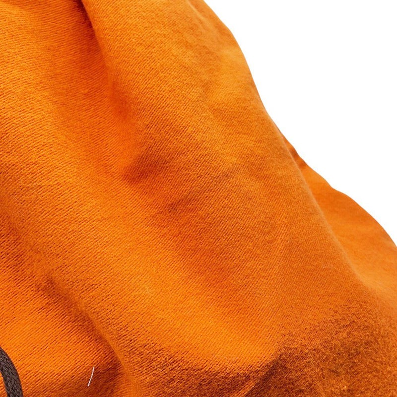 エルメス ハンドバッグ プリュム ミニ オレンジ/シルバー金具 エプソン □H刻印