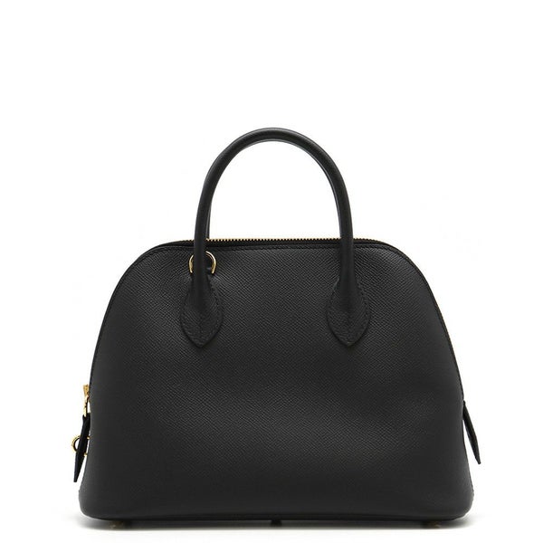 エルメス ボリード1923 25 ブラック/ゴールド金具 エプソン K刻印 2wayショルダー 黒