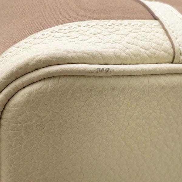 エルメス トートバッグ ガーデンパーティTPM エトゥープ/クレ/シルバー金具 トワルオフィシエ/ネゴンダ T刻印