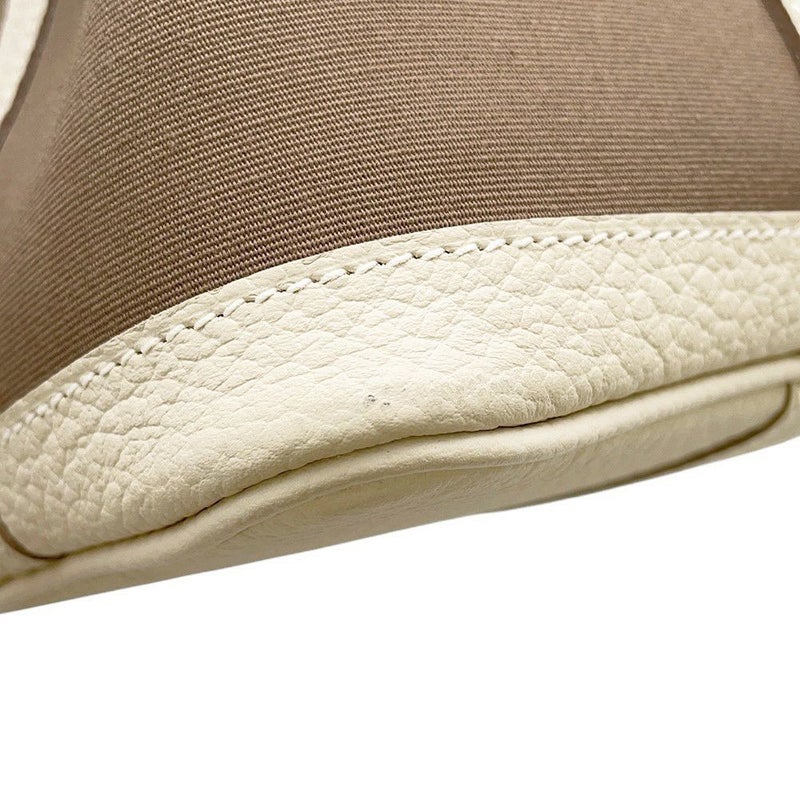 エルメス トートバッグ ガーデンパーティTPM エトゥープ/クレ/シルバー金具 トワルオフィシエ/ネゴンダ T刻印