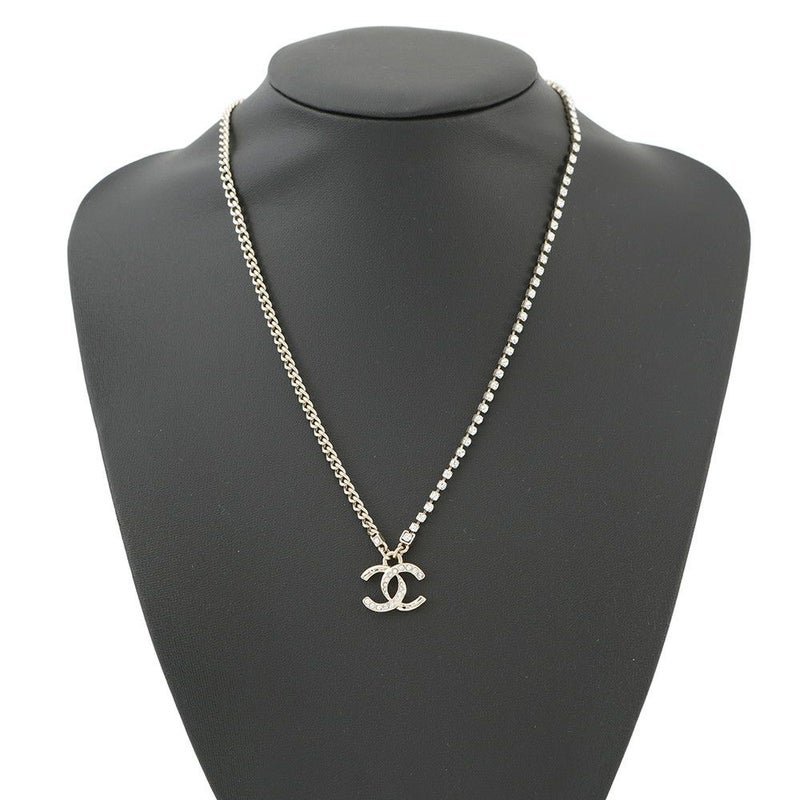 シャネル ネックレス ココマーク ラインストーン L24 P ABD044 CHANEL アクセサリー