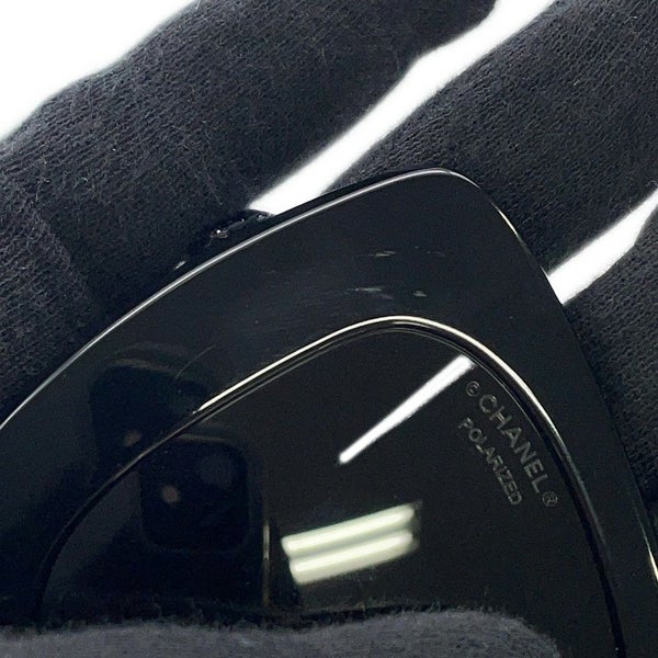 シャネル サングラス ロゴ ココマーク ラインストーン 5422B CHANEL アイウェア 黒