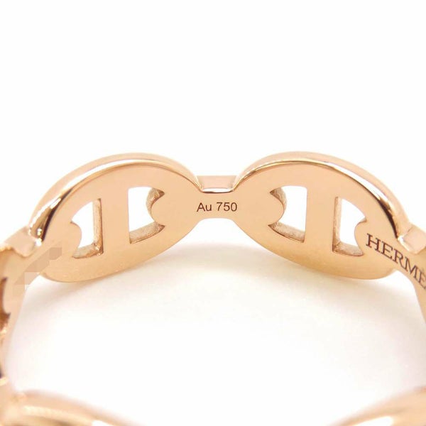エルメス リング シェーヌダンクル アンシェネPM K18PGピンクゴールド リングサイズ55 ジュエリー 指輪