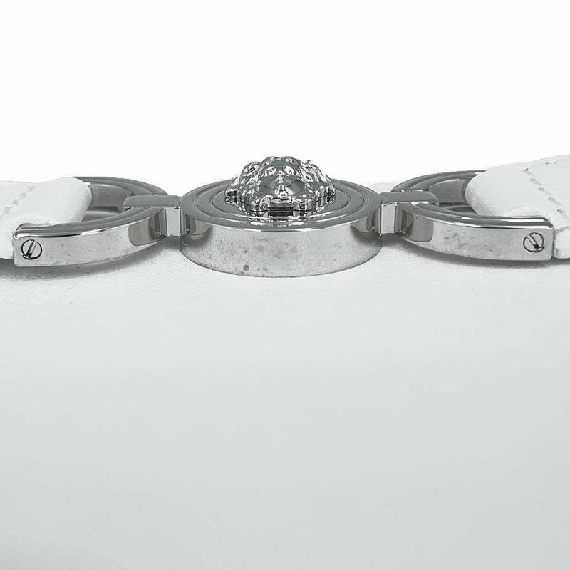 ヴェルサーチェ ハンドバッグ メドゥーサ '95 スモール レザー 1013169 VERSACE 2way 白