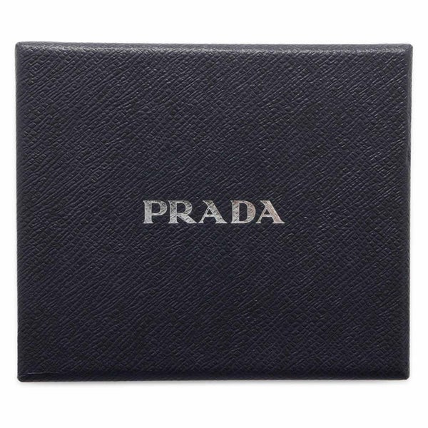 プラダ カードケース ロゴ レザー 1MC122 PRADA 名刺入れ 黒