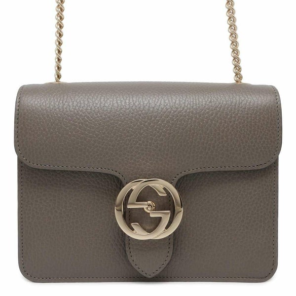 グッチ チェーンショルダーバッグ インターロッキングG レザー 510304 GUCCI バッグ アウトレット品