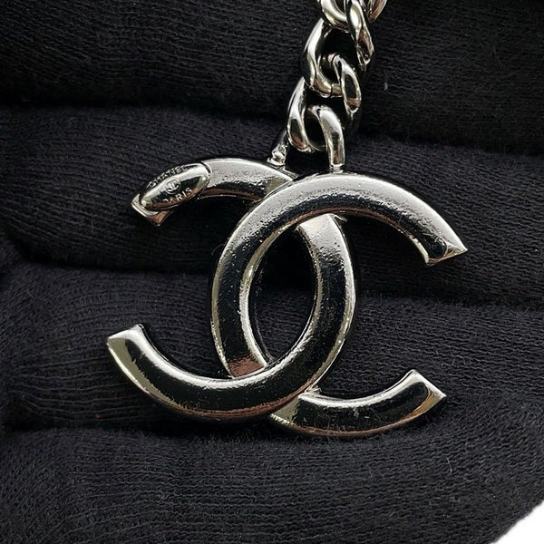 シャネル チェーンショルダーバッグ ココマーク ラウンド パテント CHANEL バッグ 黒