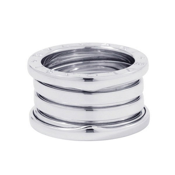 ブルガリ リング ビーゼロワン B-zero1 4バンド K18WGホワイトゴールド サイズ49 323530 BVLGARI 指輪 ジュエリー