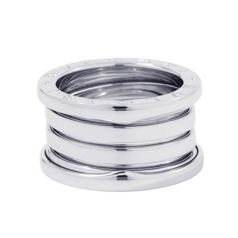 ブルガリ リング ビーゼロワン B-zero1 4バンド K18WGホワイトゴールド サイズ49 323530 BVLGARI 指輪 ジュエリー