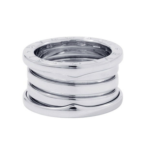 ブルガリ リング ビーゼロワン B-zero1 4バンド K18WGホワイトゴールド サイズ49 323530 BVLGARI 指輪 ジュエリー