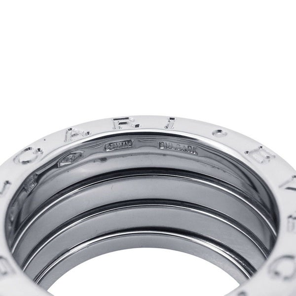 ブルガリ リング ビーゼロワン B-zero1 4バンド K18WGホワイトゴールド サイズ49 323530 BVLGARI 指輪 ジュエリー