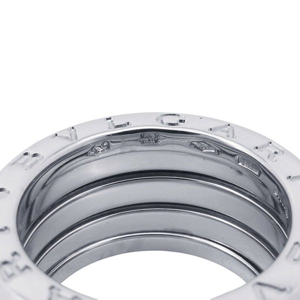 ブルガリ リング ビーゼロワン B-zero1 4バンド K18WGホワイトゴールド サイズ49 323530 BVLGARI 指輪 ジュエリー