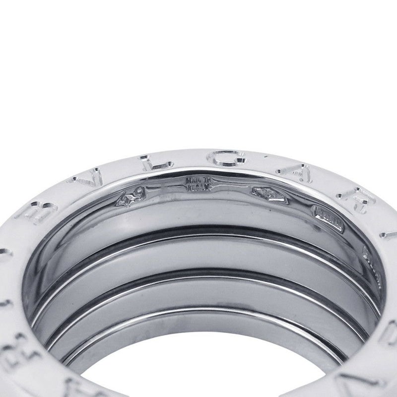 ブルガリ リング ビーゼロワン B-zero1 4バンド K18WGホワイトゴールド サイズ49 323530 BVLGARI 指輪 ジュエリー