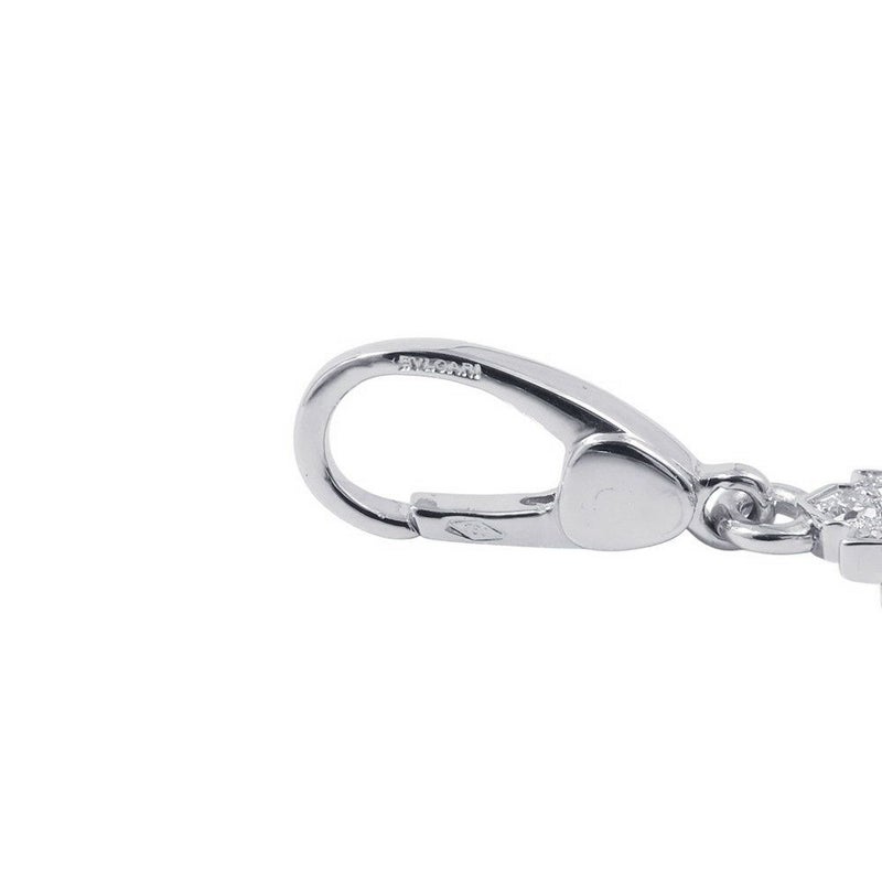 ブルガリ ペンダントトップ スノーフレーク ダイヤモンド K18WGホワイトゴールド BVLGARI チャーム