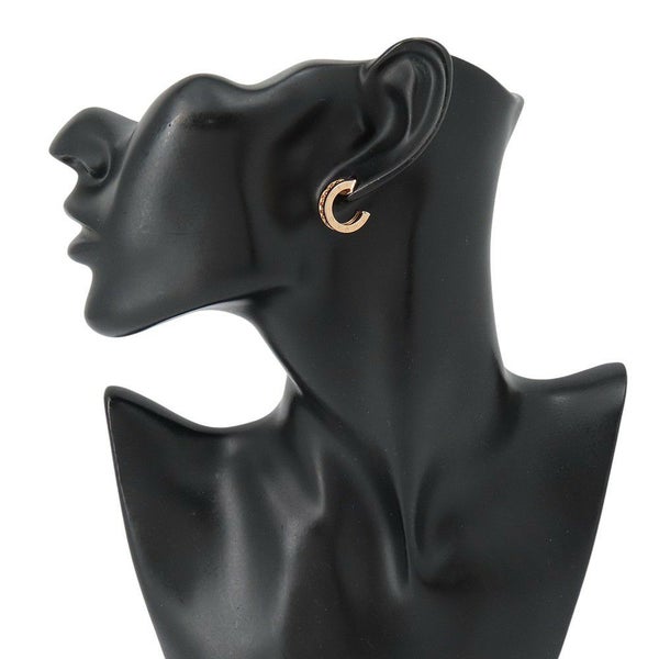 ブルガリ ピアス ビーゼロワン ロック ピアス K18PGピンクゴールド/セラミック 357567 BVLGARI