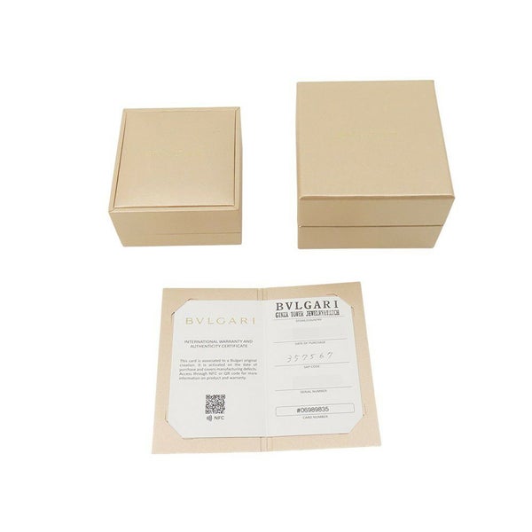 ブルガリ ピアス ビーゼロワン ロック ピアス K18PGピンクゴールド/セラミック 357567 BVLGARI