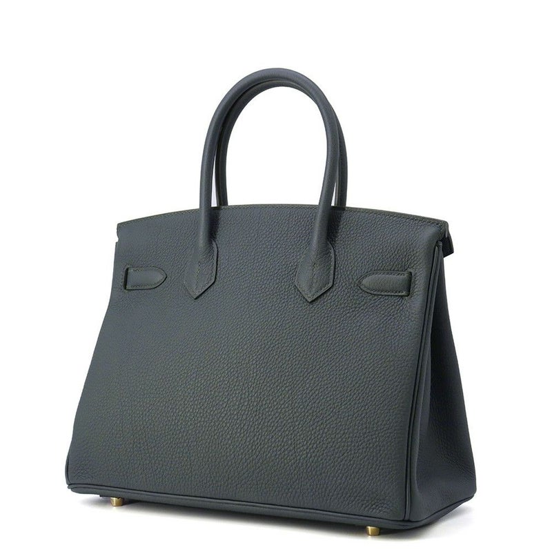 エルメス バーキン30 ヴェールマングローブ/ゴールド金具 トゴ K刻印 HERMES Birkin ハンドバッグ