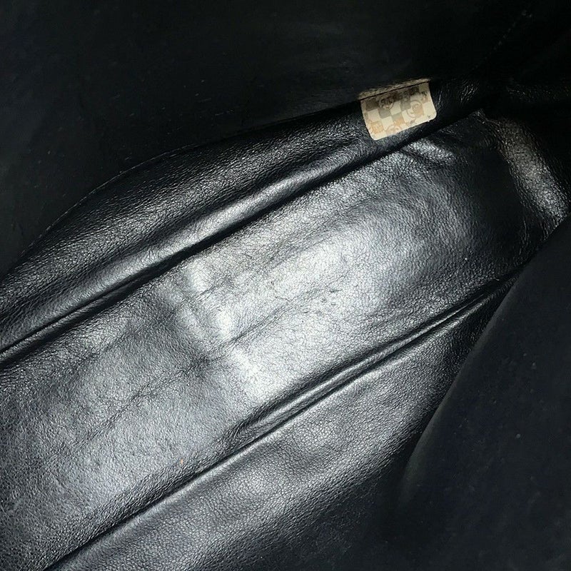 シャネル チェーンショルダーバッグ マドモアゼル ココマーク タッセルチャーム付き ラムスキン CHANEL 黒