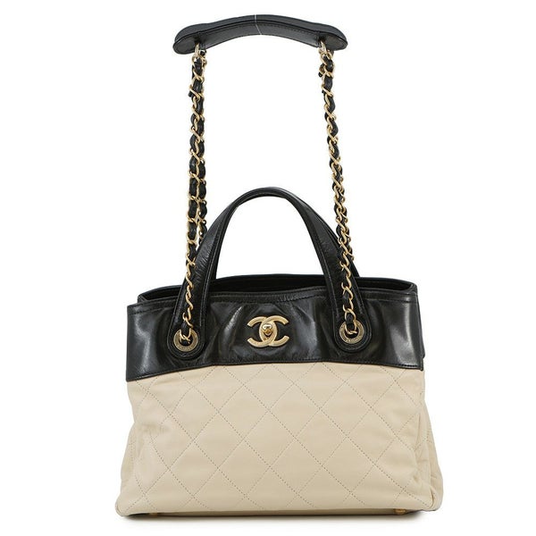 シャネル ハンドバッグ ココマーク マトラッセ インザミックス レザー A67031 CHANEL 2way 黒
