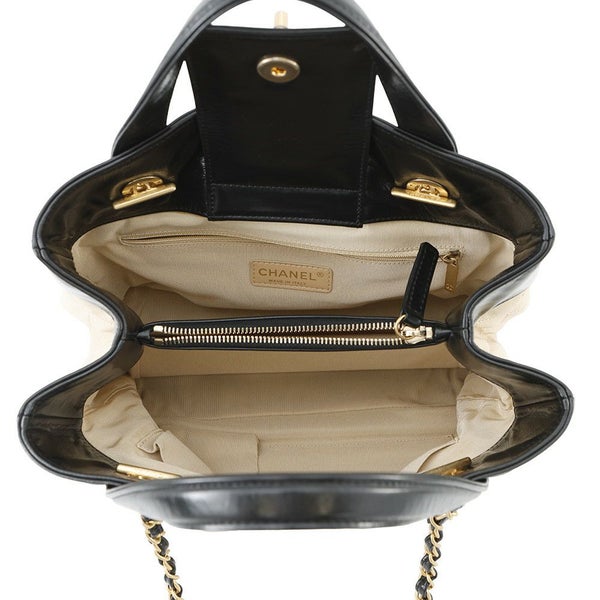 シャネル ハンドバッグ ココマーク マトラッセ インザミックス レザー A67031 CHANEL 2way 黒