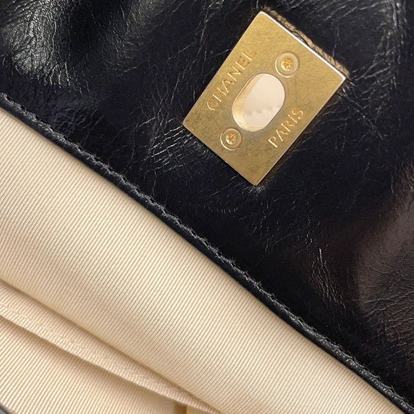 シャネル ハンドバッグ ココマーク マトラッセ インザミックス レザー A67031 CHANEL 2way 黒