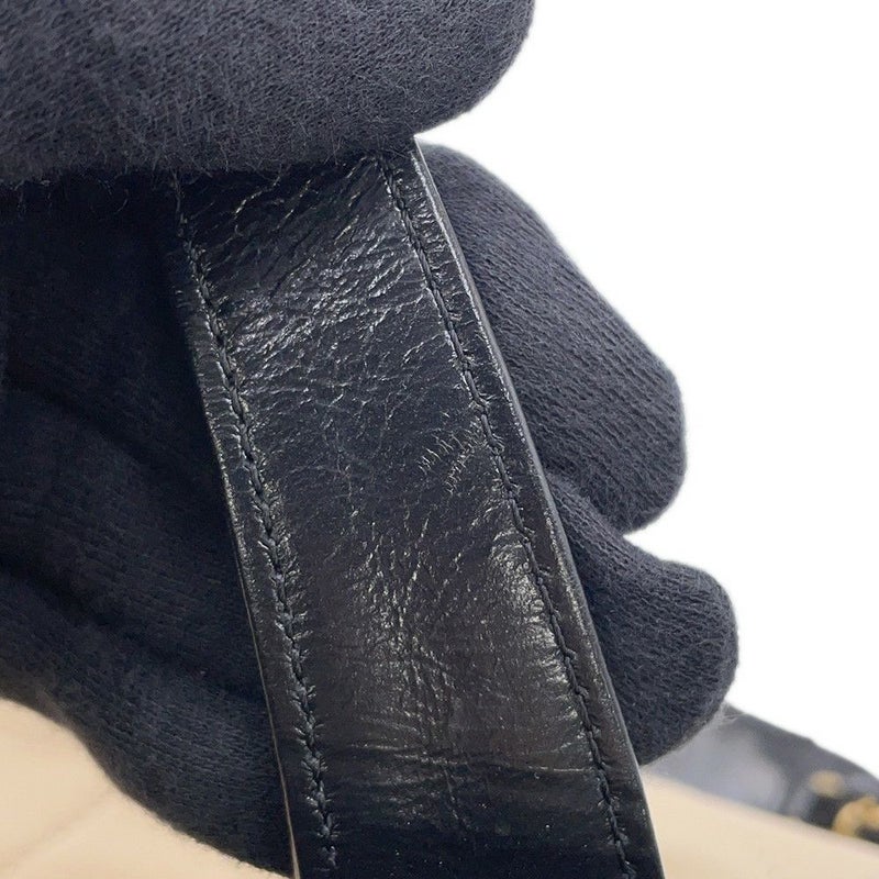 シャネル ハンドバッグ ココマーク マトラッセ インザミックス レザー A67031 CHANEL 2way 黒