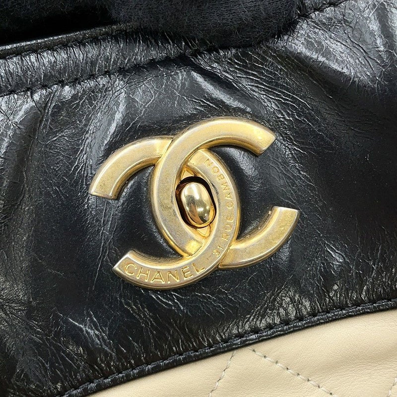 シャネル ハンドバッグ ココマーク マトラッセ インザミックス レザー A67031 CHANEL 2way 黒