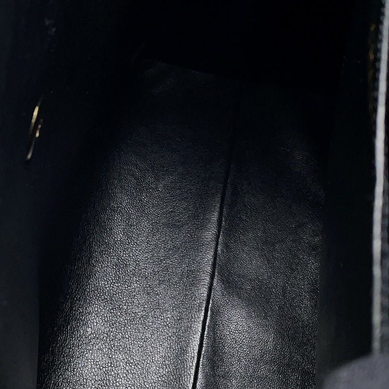 シャネル ハンドバッグ マトラッセ ココマーク CC キャビアスキン A12397 CHANEL バッグ 黒