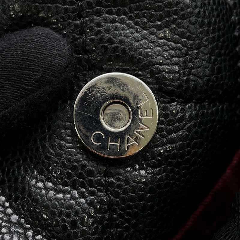 シャネル チェーンショルダーバッグ マトラッセ デカココマーク A48374 CHANEL バッグ 黒