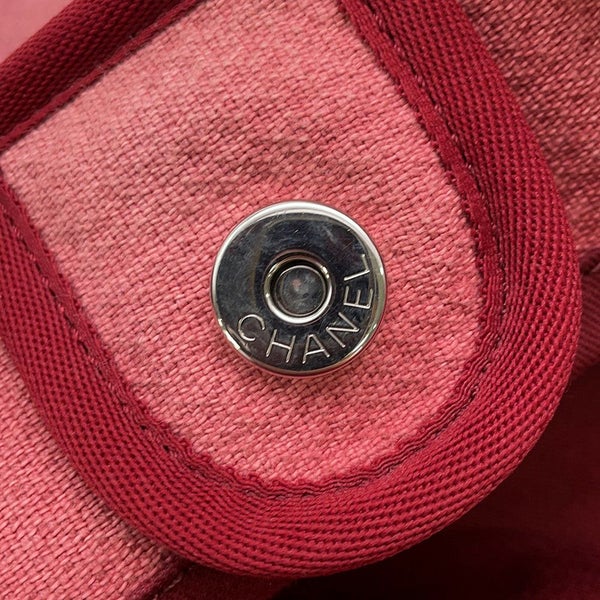 シャネル トートバッグ ドーヴィルライン ココマーク キャンバス A67001CHANEL バッグ