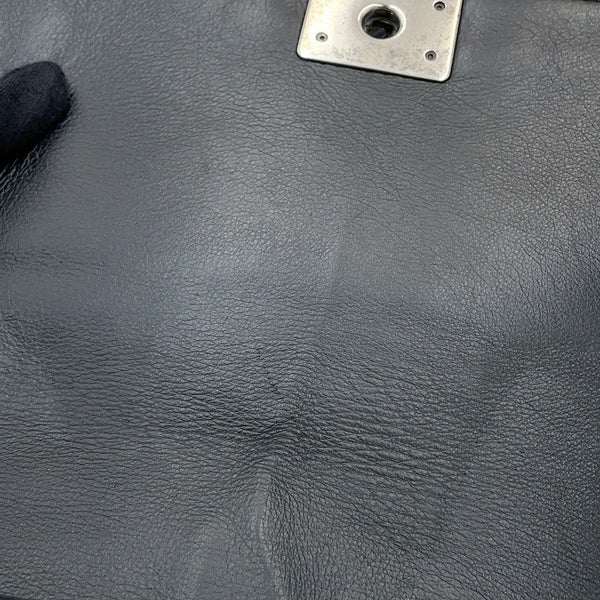 シャネル チェーンショルダーバッグ ココマーク マトラッセ ボーイシャネル レザー A67086 CHANEL 黒